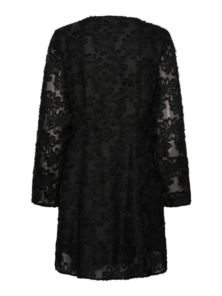 PIECES Rochie FINA' negru