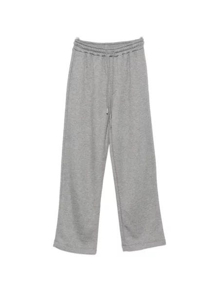 Pantaloni Woc alergare cu cordon gri