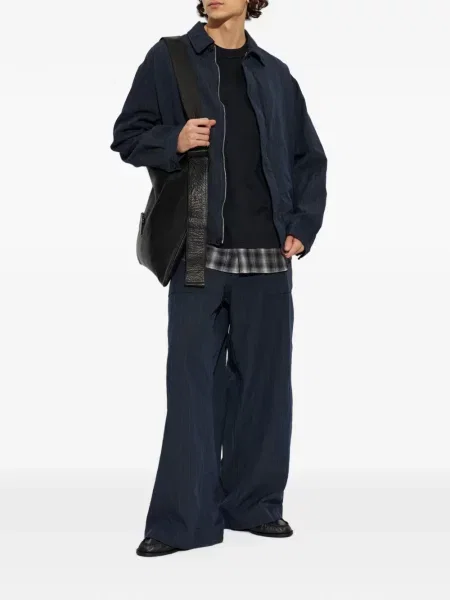 Καρό μπλούζα Comme Des Garçons Homme Plus μαύρο