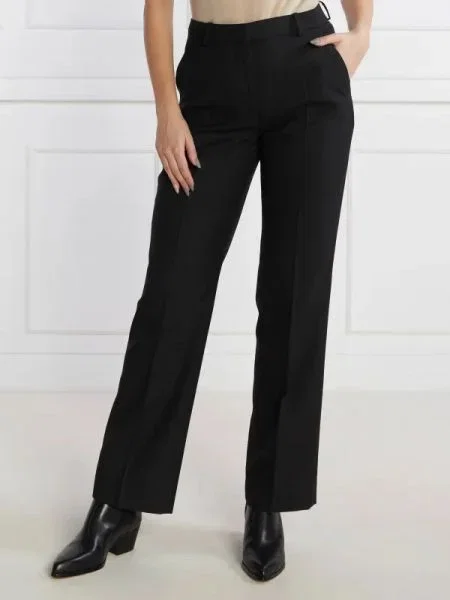 Calvin Klein Pantaloni | Straight fit negru