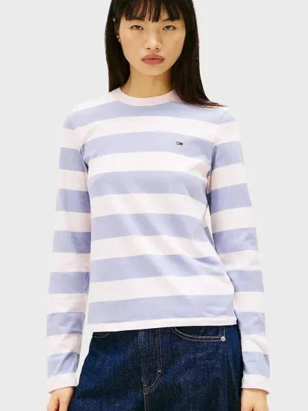 Лонгслив Tommy Jeans в полоску