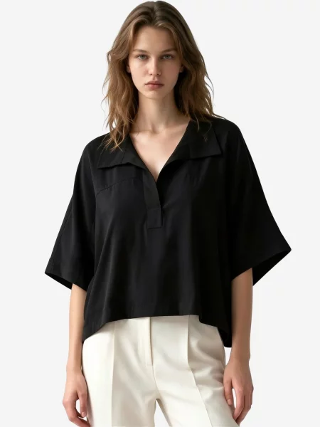 Busem Bluza Blusen' crna