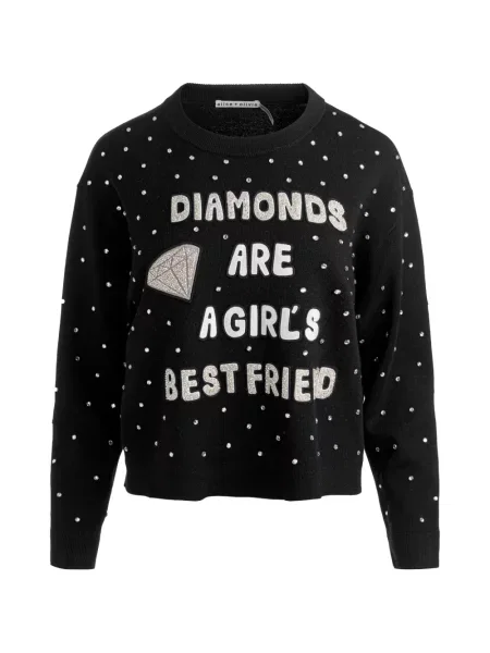 Pulover Alice + Olivia negru