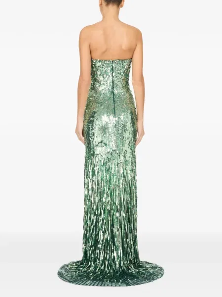 Rochie Jenny Packham verde
