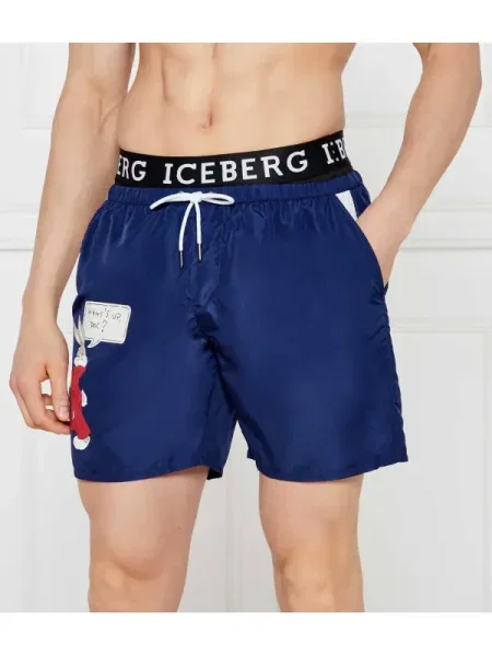 Sport rövidnadrág Iceberg kék