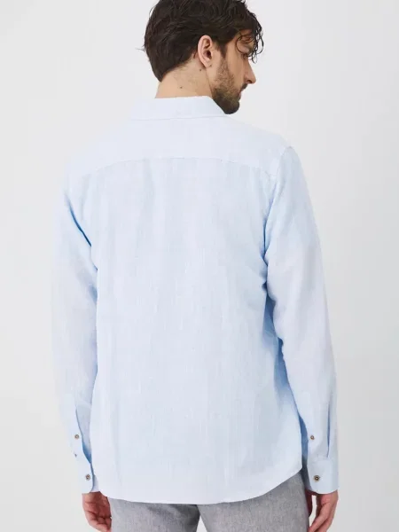 Сорочка з льону Medicine regular комір button-down