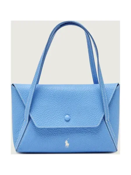 POLO RALPH LAUREN De piele poșetă plic polo PLAY albastru
