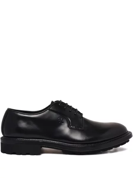 Pantofi derby Fabi cu autograf negru