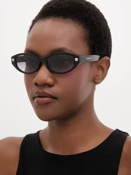 Versace okulary przeciwsłoneczne czarne