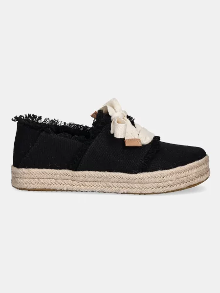 Toms tenisówki BEACHSIDE WOVEN/FRAY czarny