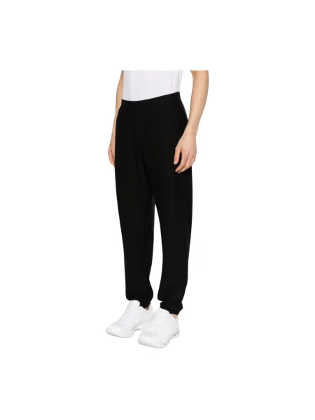 Joggery Emporio Armani z nadrukiem czarne