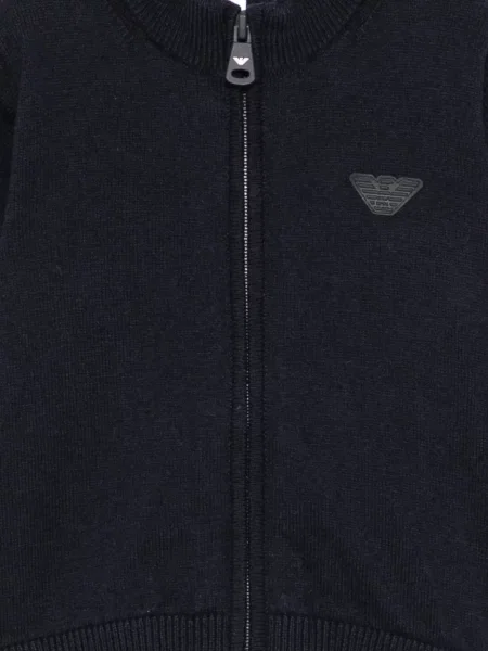 Kardigan dziecięcy Emporio Armani niebieski