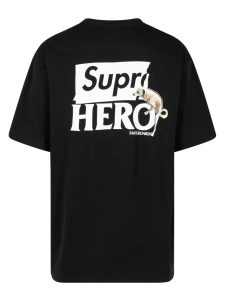 Marškinėliai Supreme juoda