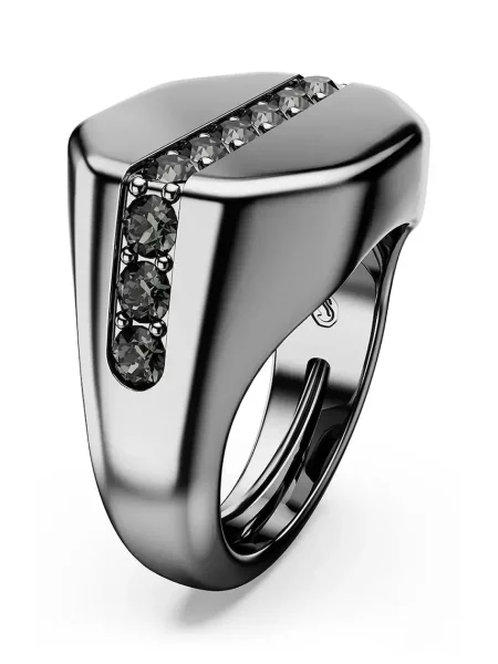 Swarovski inel cu sigiliu DEXTERA gri