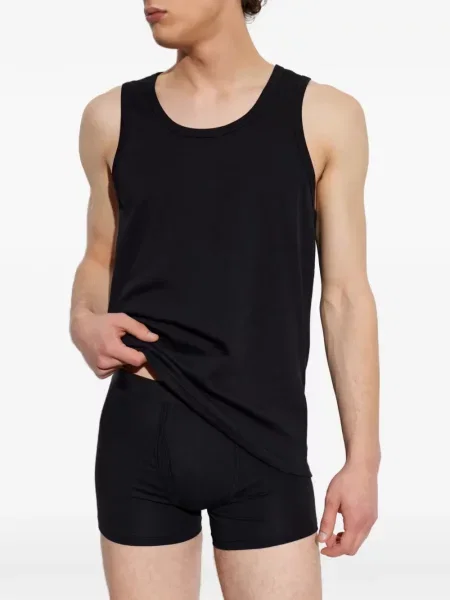 Vestă Mm6 Maison Margiela cu autograf negru