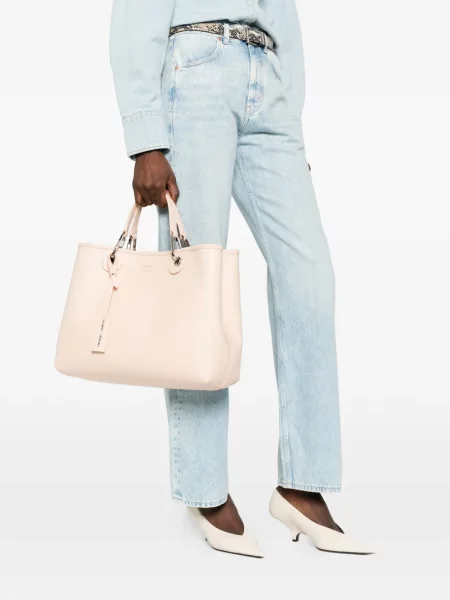 Geantă Emporio Armani roz