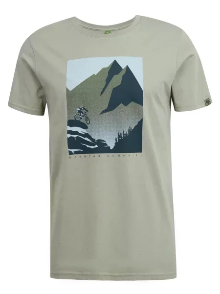 Ragwear Tricou SEVY REMAKE albastru marin / kaki negru