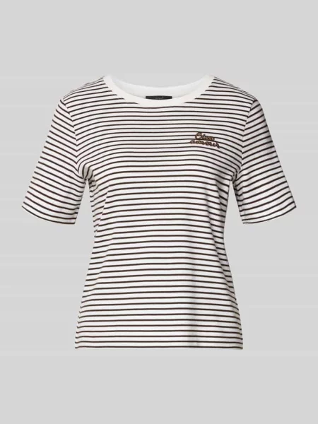 T-shirt z haftem Oui