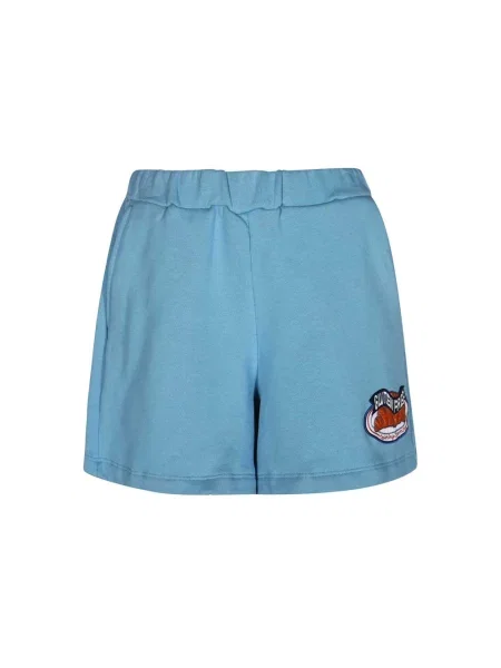Haftowane szorty Opening Ceremony niebieskie