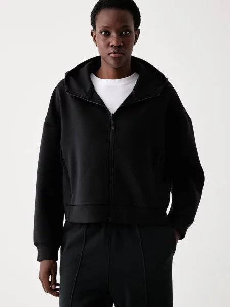 The North Face hanorac cu pentru femei cu lyocell JAIDA negru