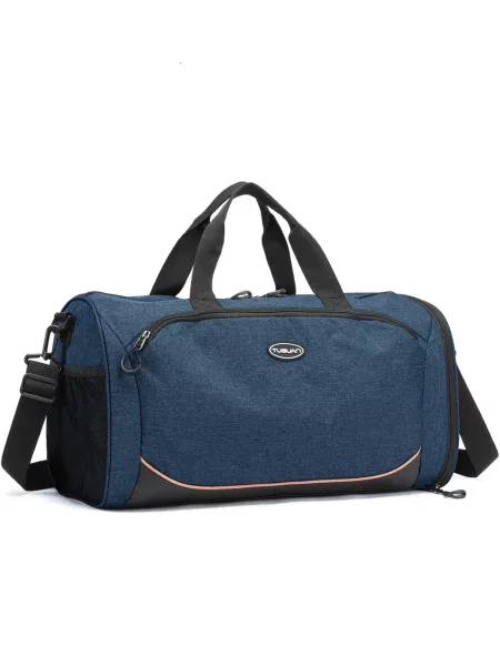 RoyalBag Дорожня сумка Унісекс Текстиль синій