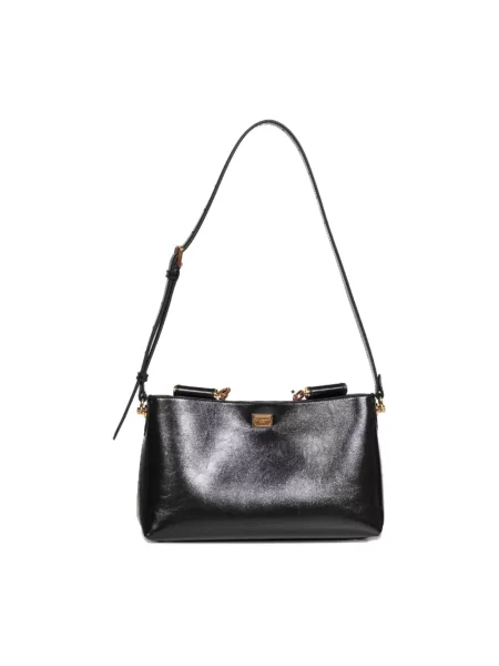 Torebka Dolce And Gabbana skórzana czarna
