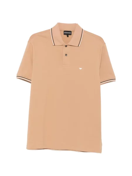Tricou polo Emporio Armani cu broderie