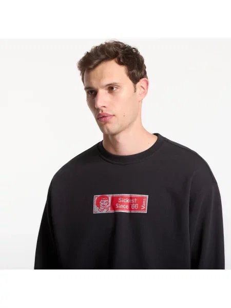 Суитшърт Vans Sickest 66 Crew Black L черно