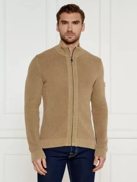 Joop! Jeans Kötött pulóver 15 | Modern fit bézs
