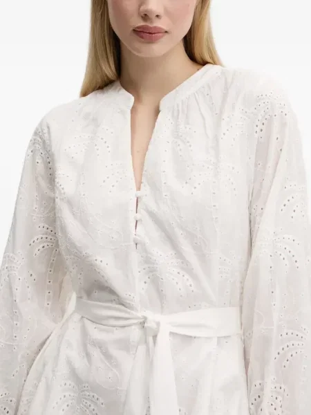 Костюм мини рокля Desigual бяло