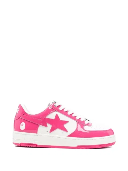 Sneakerși A Bathing Ape® din piele roz