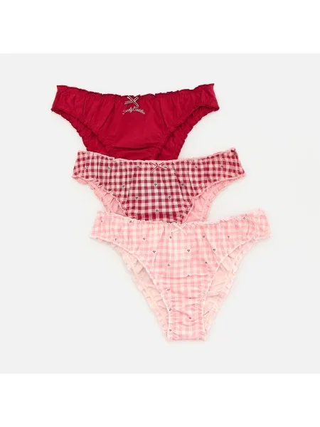 Reserved LADIES` BRIEFS MULTI piros