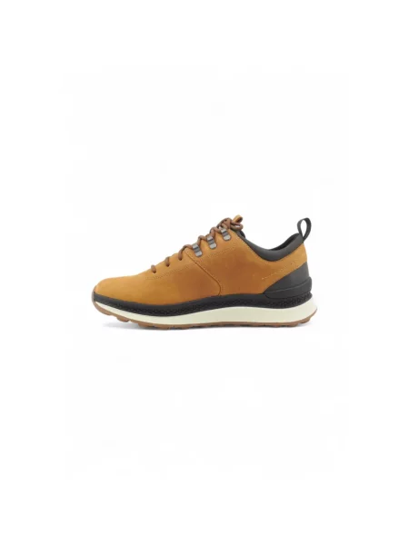 Sneakersy Geox brązowe