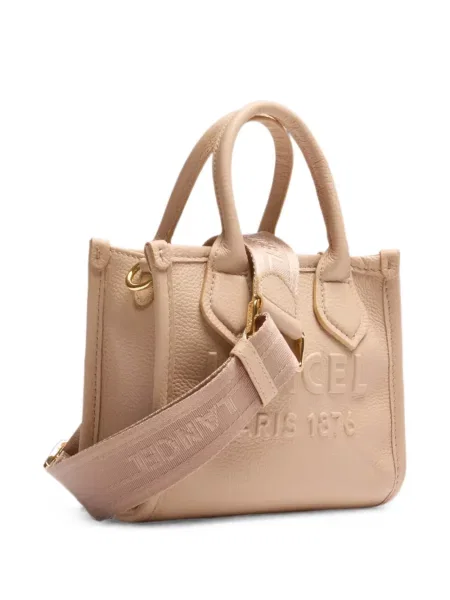 Geantă shopper Lancel din piele cu autograf