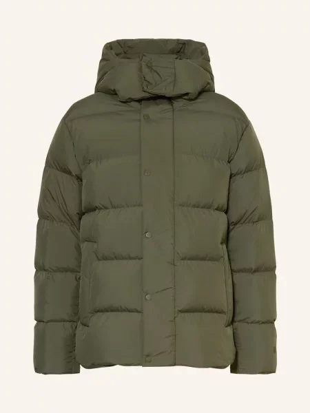 Lululemon Péřové Bundy Wunder S Odnímatelnou Kapucí zelená