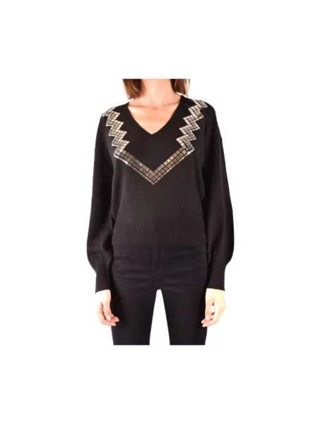 Sweter Pinko wełniany czarny