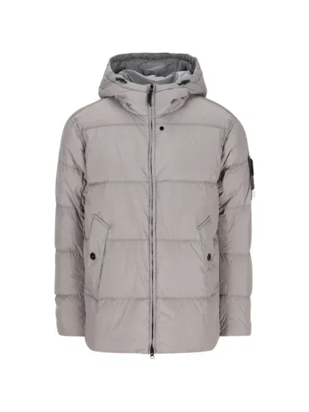 Geacă Stone Island cu strasuri gri