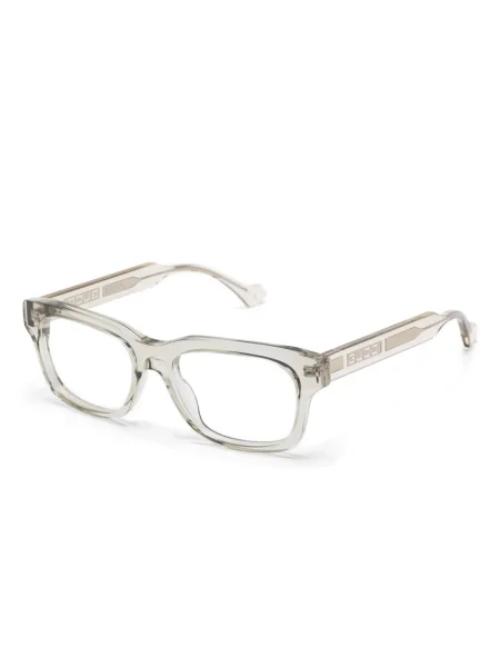 Ochelari de soare pătrați Gucci Eyewear alb