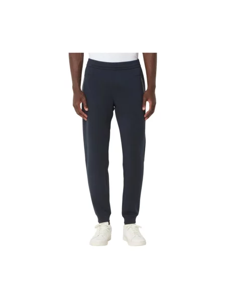 Spodnie dresowe Ea7 Emporio Armani z logo niebieskie