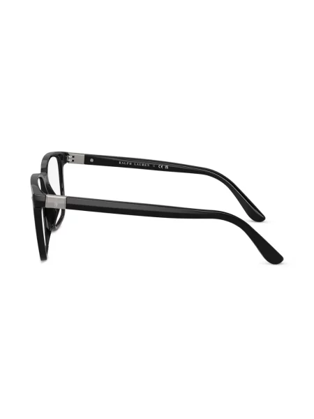 Ochelari de soare pătrați Polo Ralph Lauren negru