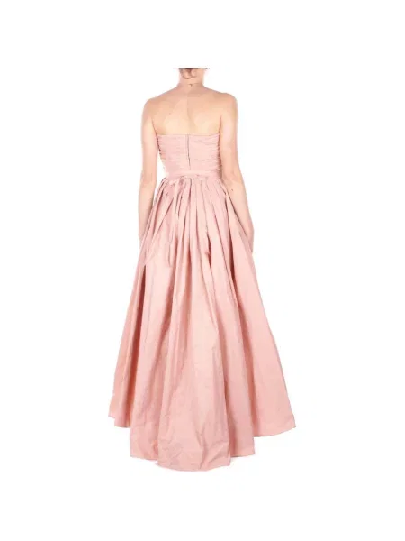 Pinko rochie drapată bej