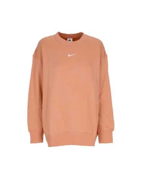 Bluza nierozpinana Nike polarowa z bursztynem brązowa