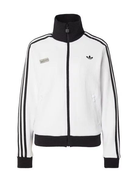 ADIDAS ORIGINALS Hanorac Adiluna Season 2 x Jennie negru alb