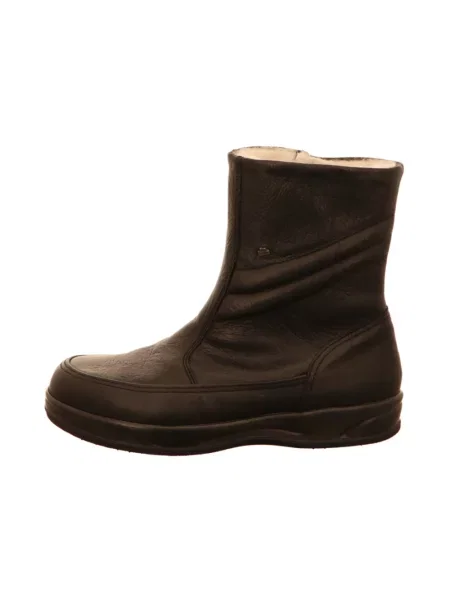 Botki Finn Comfort wełniane czarne