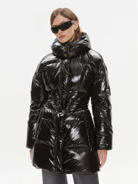 PINKO Geacă de iarnă Copyright negru