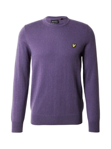 Lyle & Scott Pulover / lila galben