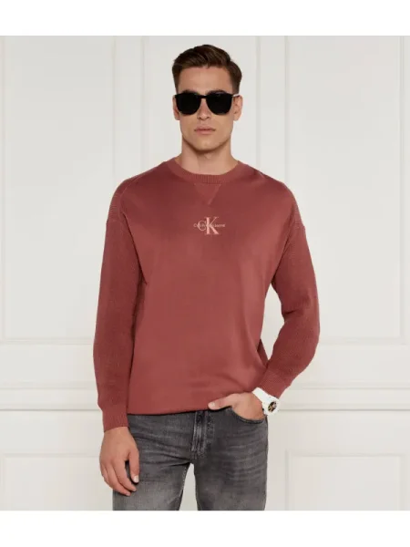 Calvin Klein Jeans Pulover roz