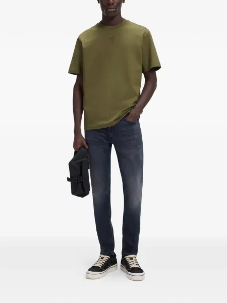 Tricou Hugo cu autograf verde