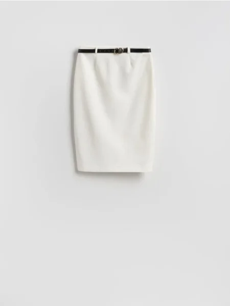 Reserved Спідниця з білий