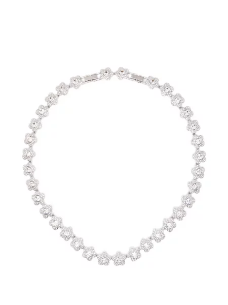 Colier Swarovski cu model floral
